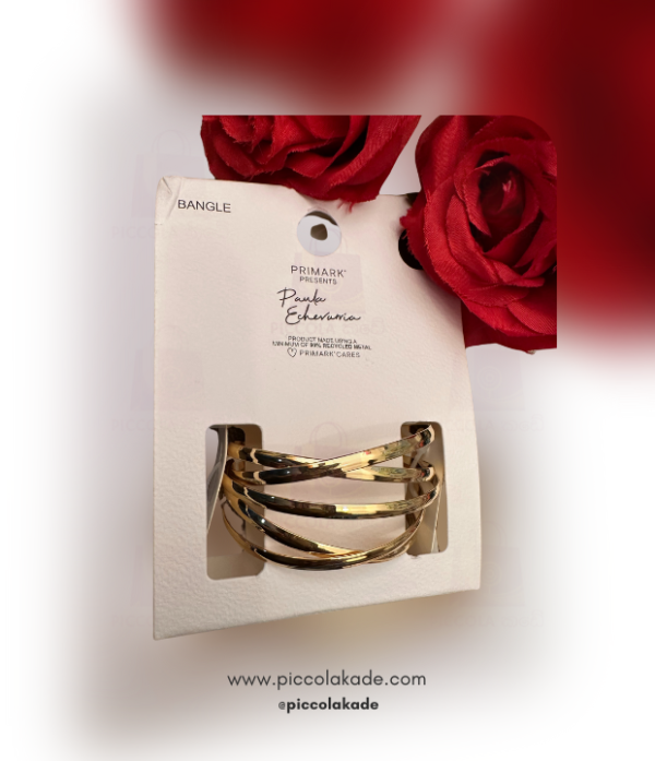 Chunky Gold Cuff Bangle – Bold Glint