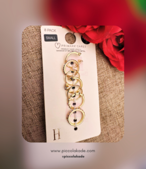 8 Pack Gold Ring Set – Golden Stacks