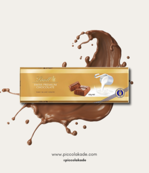 Lindt- Gold - Milk Chocolate Bar (300g)