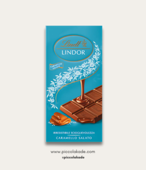 Lindt - Lindor - Soft Salted Caramel Chocolate Bar (100g)