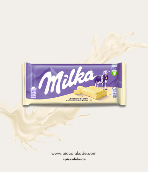Milka - White Chocolate [Apline Milk] (100g)