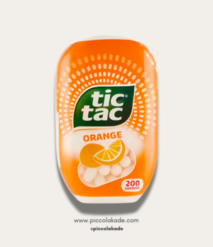 Tic Tac - Orange Hard Candies - 200 pieces (98g)