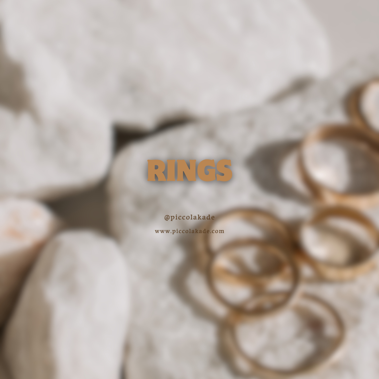 3 Pack Pink & Gold Ring Set – Celestial Stacks
