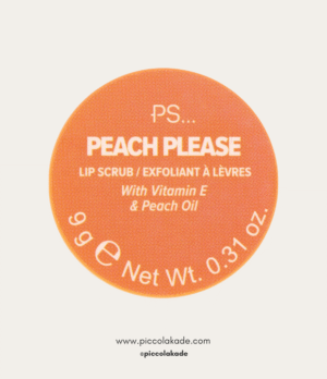 PS... Lip Scrub - Peach Please (9g)